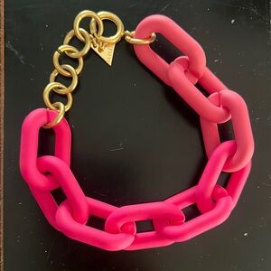 Serefina Pink and Gold Chunky Bracelet